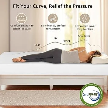Zyerch mattress in a box featuring removable cover