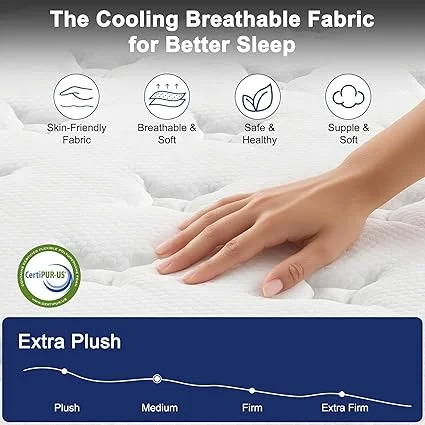 Zyerch twin75 mattress delivered conveniently in a box