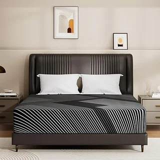 6V-Sermmoo queen memory foam mattress in a box, 8 inches thick