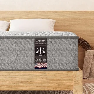 Amdroid Twin XL memory foam hybrid mattress in a box