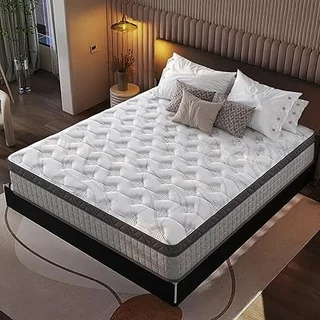 AnoYishev hybrid mattress with comfort foam layer for soft support