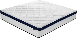 Avenco 10-inch hybrid mattress with individually wrapped coils for motion isolation and pain relief