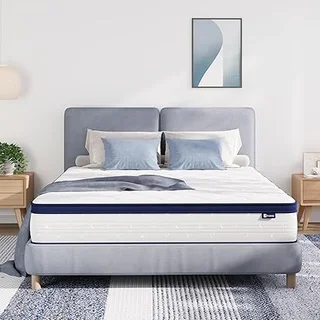 Avenco King Mattress in a box being unboxed, showing easy delivery setup