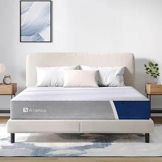 Avenco 14-inch king mattress with gel memory foam for cooling comfort