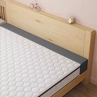 Barpoullar memory foam bed gap filler placed between headboard and mattress