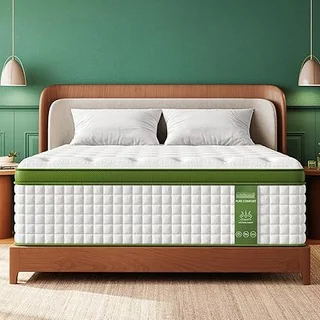 BedStory firm queen mattress with cooling gel hybrid technology
