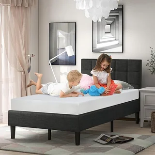 BIQWBIC 6 inch twin gel memory foam mattress for cool sleep