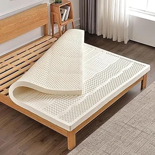 BIRJXVTO natural latex mattress with washable imported rubber cover