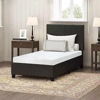 Ckofgdsue twin gel memory foam mattress in a box, medium firm