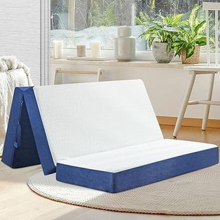 CYMULA queen size folding mattress with memory foam