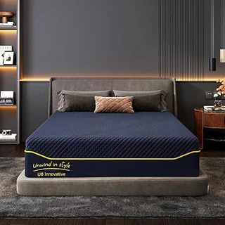 Cyranture king size memory foam mattress with cooling copper gel technology