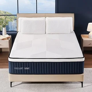 DH DIGLANT HOME hybrid mattress with memory foam euro top