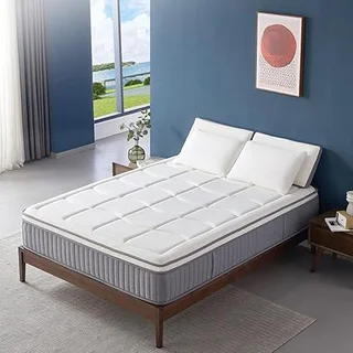 DH DIGLANT HOME Twin Hybrid Mattress with Euro Top Gel Memory Foam