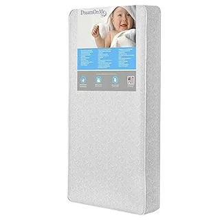 Dream On Me Slumberland crib mattress with waterproof vinyl cover