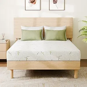 Dyonery full mattress in a box with cooling memory foam and green tea gel