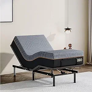 Dyonery twin XL adjustable bed base with wireless remote control