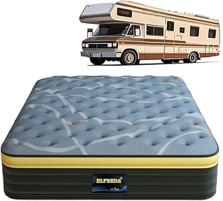 Elfreda 12 inch pillow top pocket spring hybrid RV mattress
