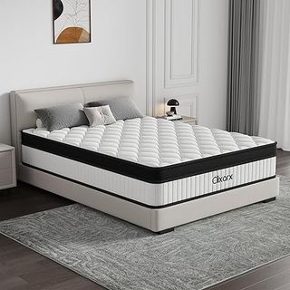 Elixarx 12 inch queen mattress with medium firm support