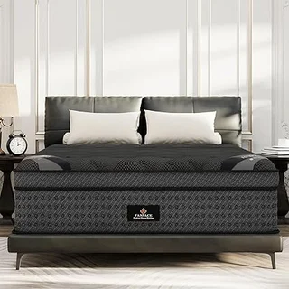 FANSACE 12-inch hybrid mattress with gel memory foam and pocket springs for support