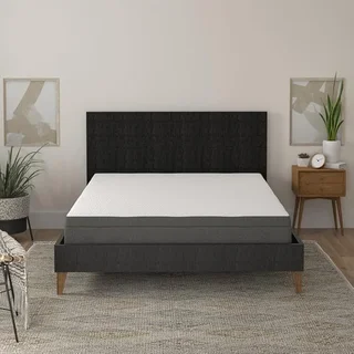 First of a Kind Cal King Split Gel Infused Memory Foam Mattress with firm support