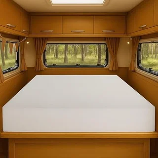 Foamma firm mattress replacement for RV bunk and camper use