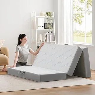 Generic 6-inch memory foam foldable mattress in queen size
