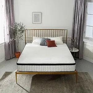 Brand%3A%20Generic 12 inch Full XL mattress with gel memory foam and pocket spring hybrid construction