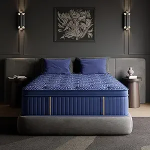Generic king size hybrid mattress with memory foam and pocket springs