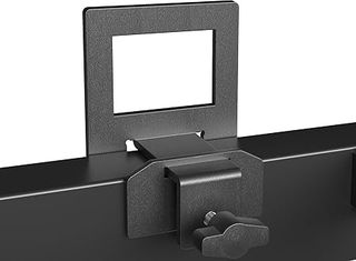 Generic black mattress gaskets preventing sliding on metal bed frame