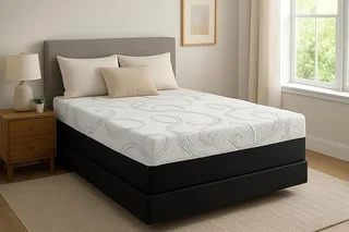 Generic organic latex mattress in California King size, medium firm support