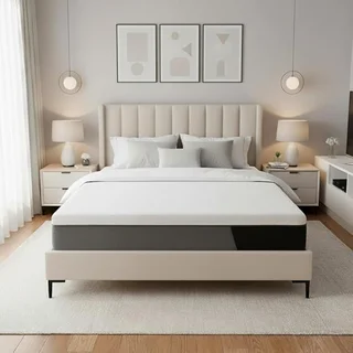 Generic queen hybrid mattress with removable washable cover