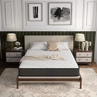 Giantex 8 inch queen memory foam mattress with medium firm support