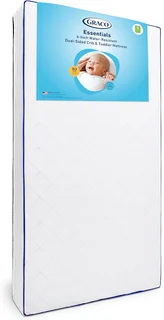 Graco Essentials 6-inch water-resistant crib mattress with PVC-free PEVA cover