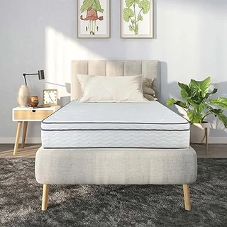 Haiput Wam 10-inch medium firm mattress with CertiPUR-US certified memory foam and innerspring support