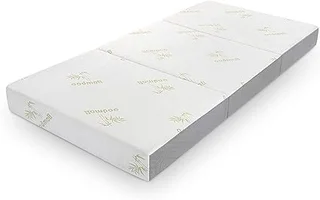Inofia Twin folding mattress with trifold memory foam design