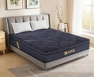 KFG queen mattress with memory foam and pocket coils for support
