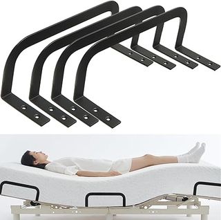 KOXHERO mattress retainer bar bracket holder set of 4 pieces