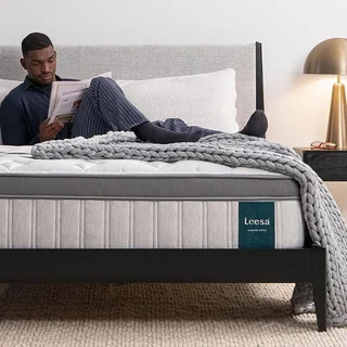 Leesa Legend Chill king mattress with white organic cotton cover