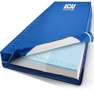 Livaclean Health Twin XL hospital bed mattress with gel-infused memory foam