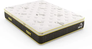 Mango Mattress organic plush full mattress in a cozy bedroom setting