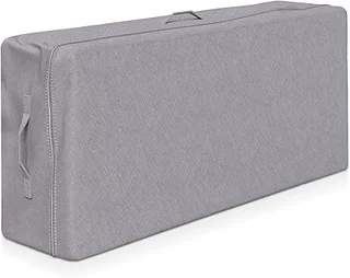 Milliard full size tri folding mattress carry case with zipper closure