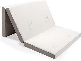 Milliard Trifold Mattress folded for easy transport and storage