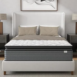 NapQueen Isabella hybrid mattress with pillow top in queen size