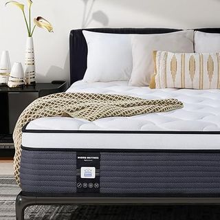 NiSleep 10-inch pillow top full mattress with medium firm support