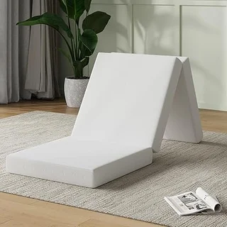 Novilla foldable mattress with cloud design cover, perfect for camping and RV travel