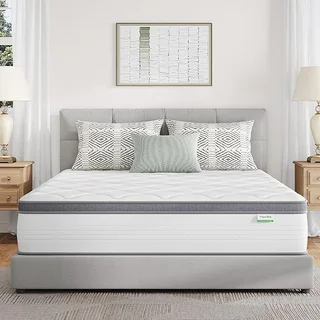 Novilla 10-inch hybrid full mattress in a box