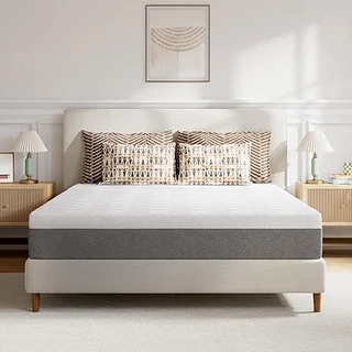 Novilla king size gel memory foam mattress in a box for pressure relief