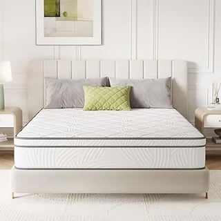Novilla king size hybrid mattress with individual pocket springs for support