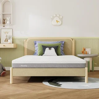 Novilla queen size cooling memory foam mattress in a box