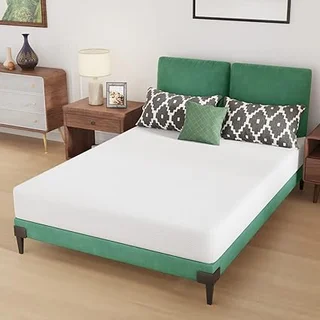 PayLessHere 8-inch foam mattress with CertiPUR-US certification label